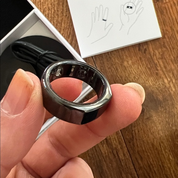 Oura Gen Heritage Black Oura Ring Gen3 Heritage Wellbots Free Shipping